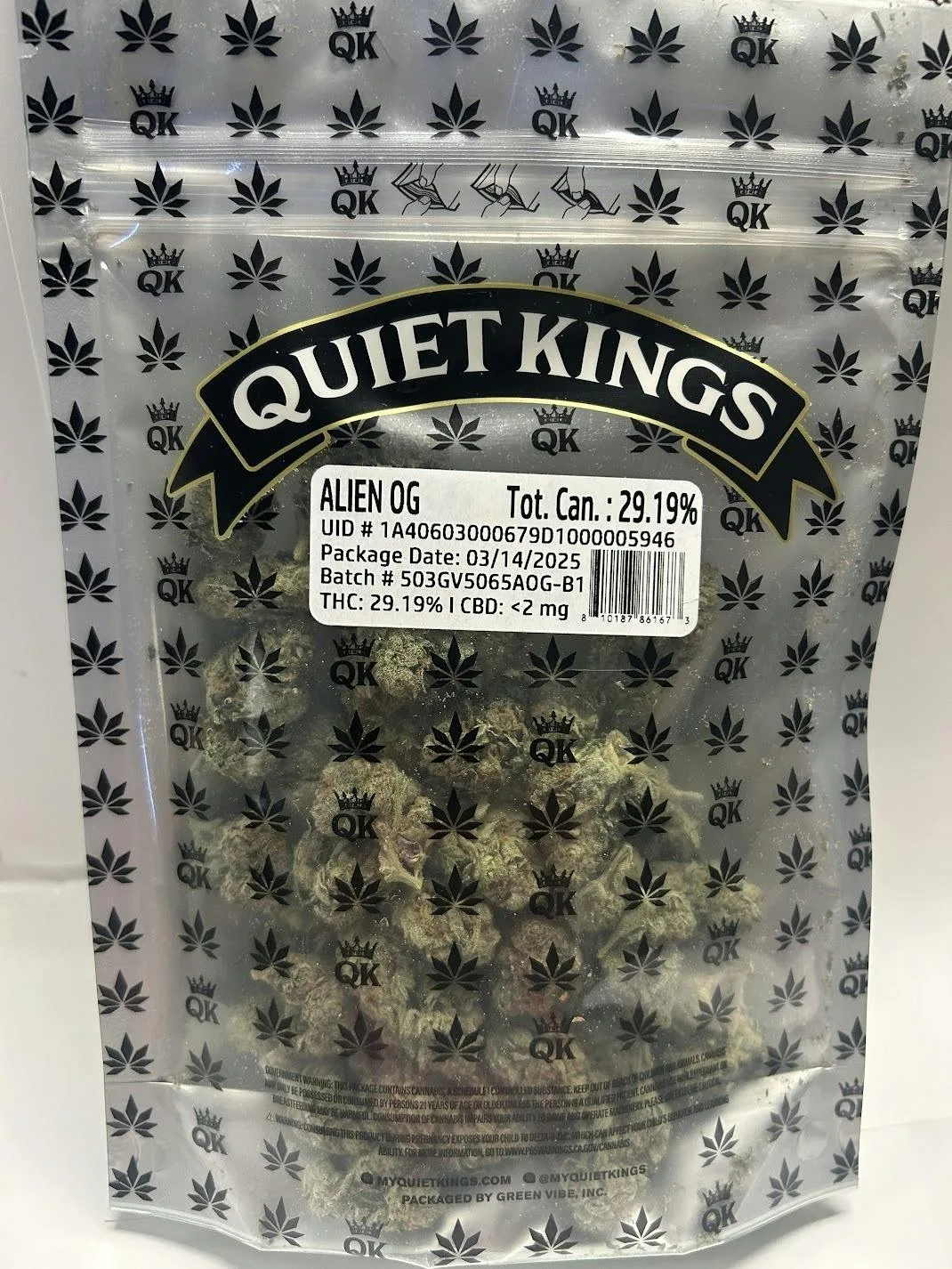 Quiet Kings - Alien OG 28g - 28 g