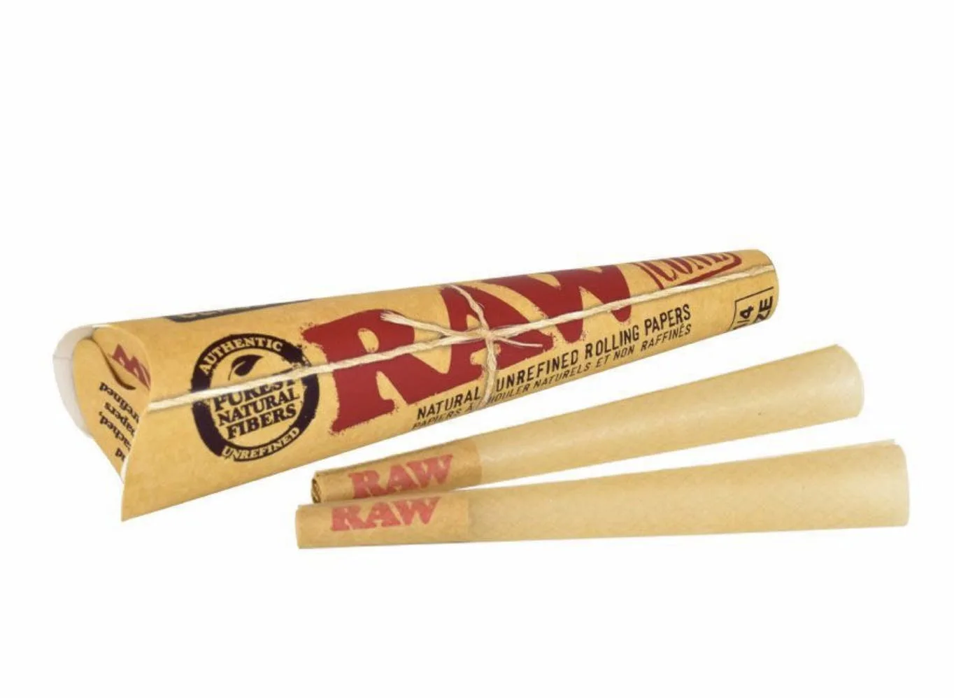RAW Classic Cones 6 pack 1 1/4