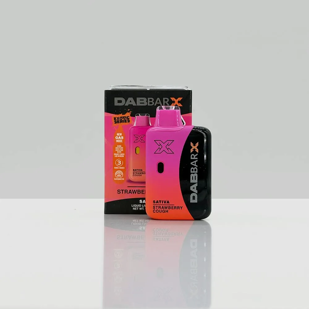 VAPE- DABBAR X LIQUID LIVE DIAMONDS Strawberry Cough 1G