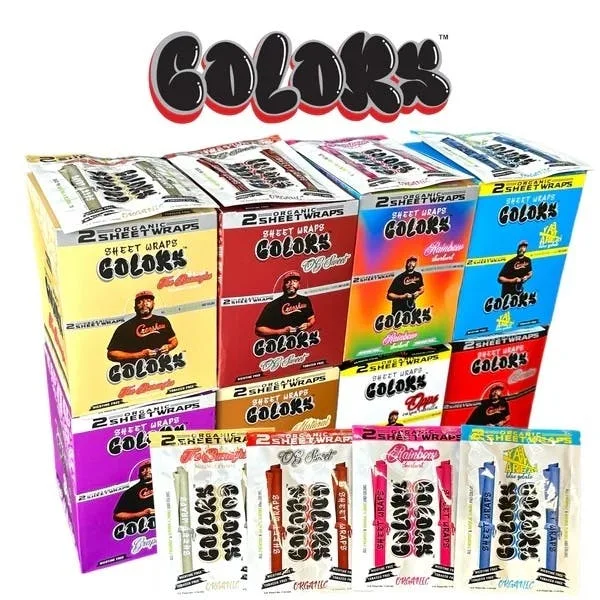 COLORS - Flavored Rolling Wraps - Non-cannabis