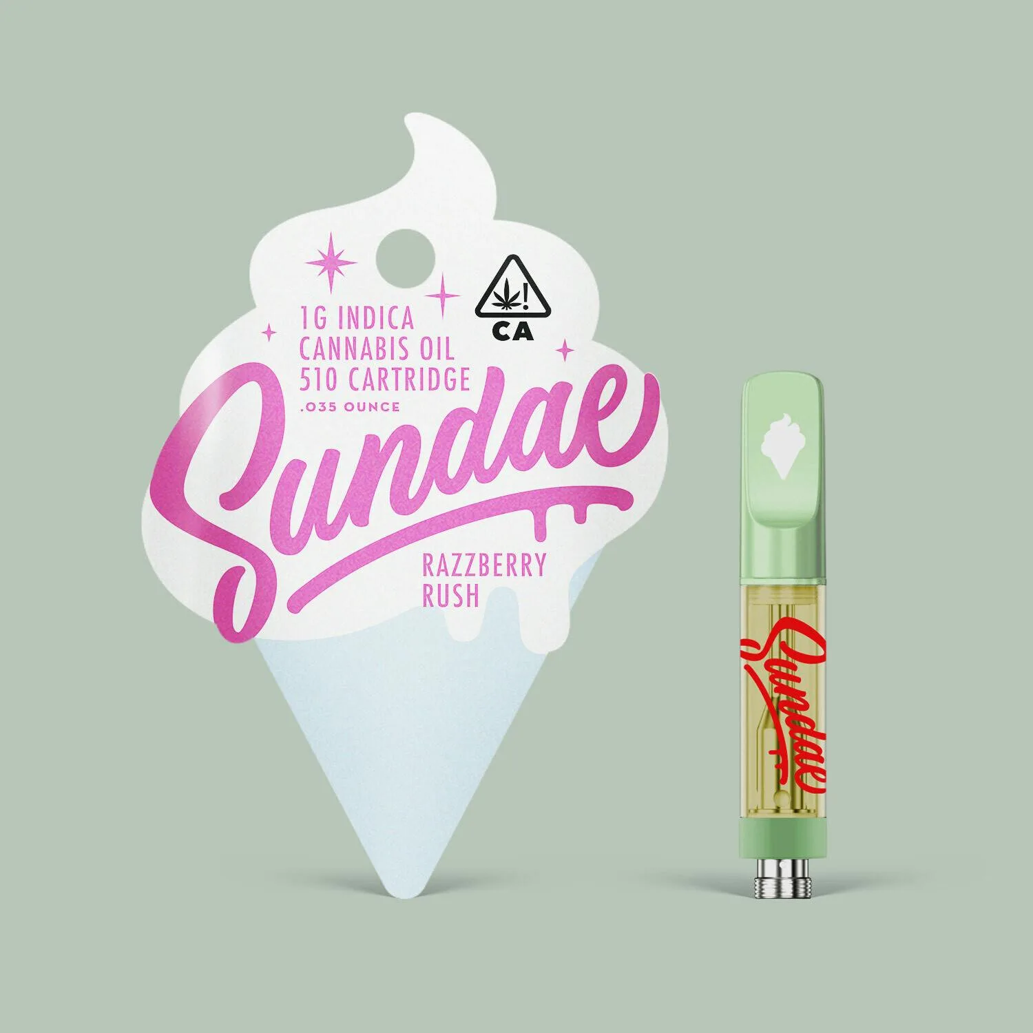 Sundae - Razzberry Rush Cartridge - 1 g