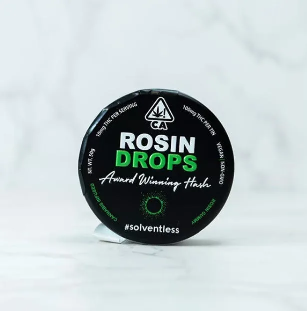 100mg Zamosa Rosin Drops Gummies