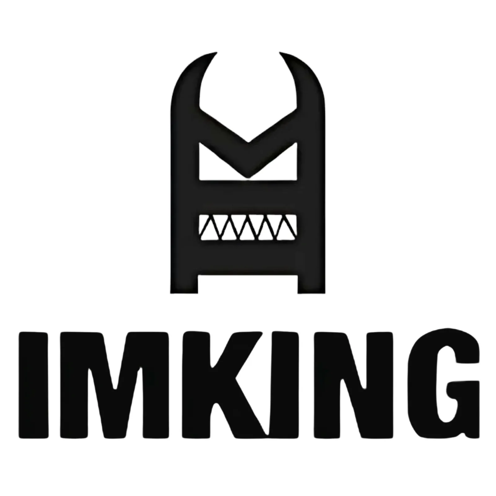 IMKING Apparel | White Cursive Tee | Large