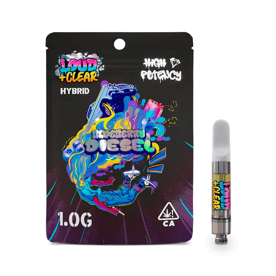 Loud + Clear - Blueberry Diesel Cartridge - 1g