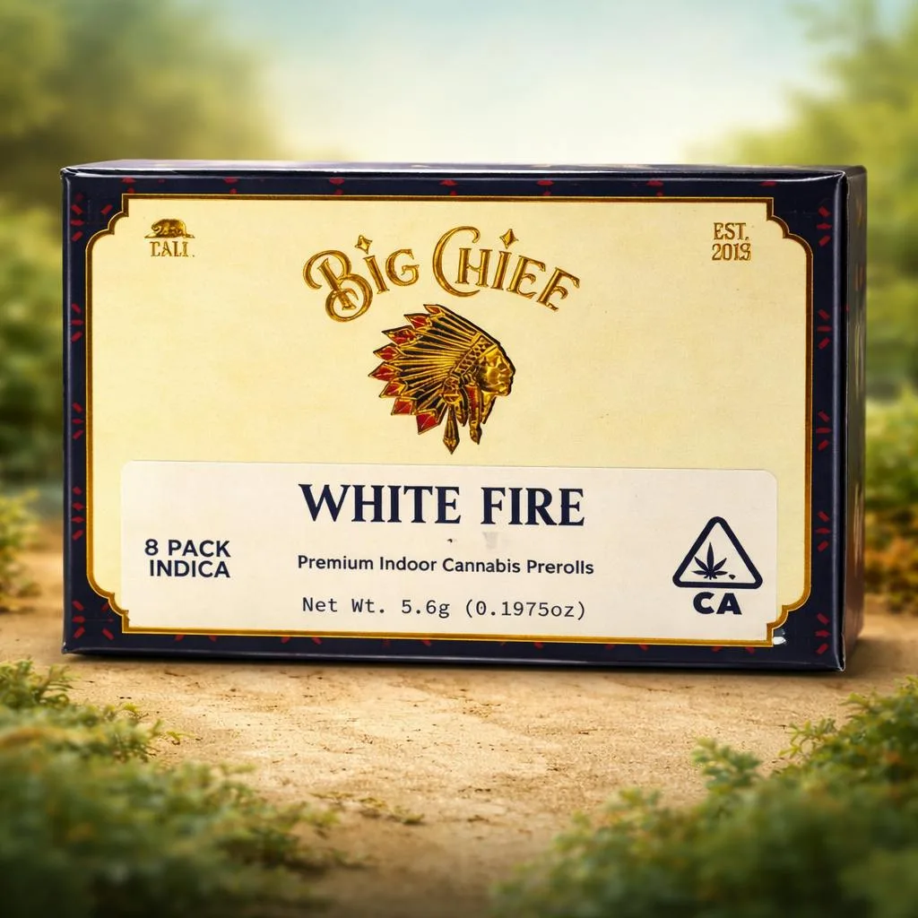 Big Chief | White Fire 8pc Pre-Rolls