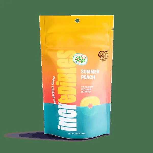 INCREDIBLES - MED - SUMMER PEACH GUMMIES - 10PK
