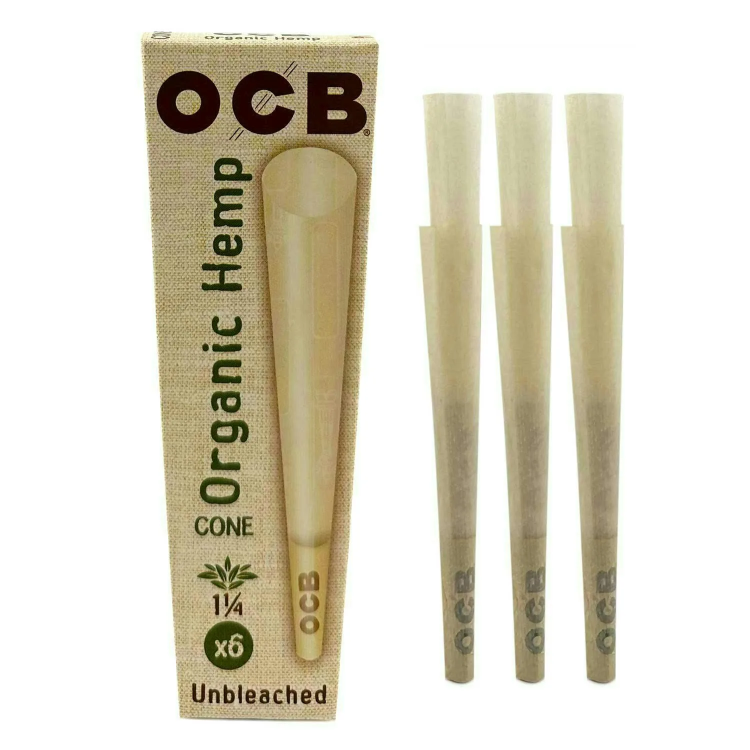 Ocb - OCB - Organic Hemp Cones - 3pk King