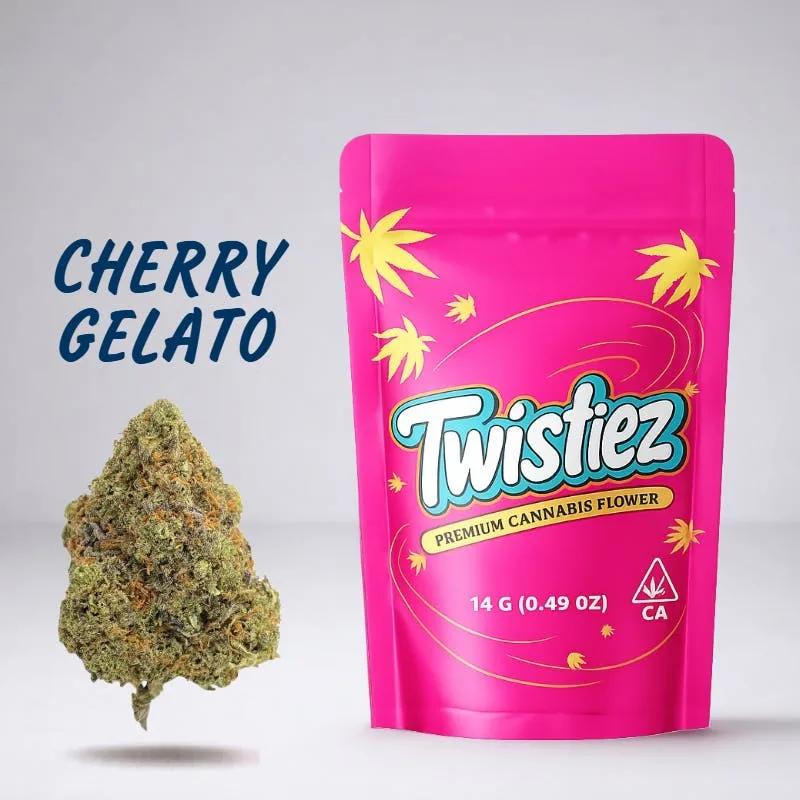 Cherry Gelato - Premium Flower - (3.5g - 1/8oz) - Indica