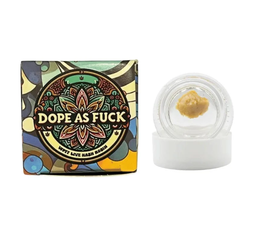 Dope As F*ck - DAF - Fruta Bomba (H) - 1g Live Rosin - Gram