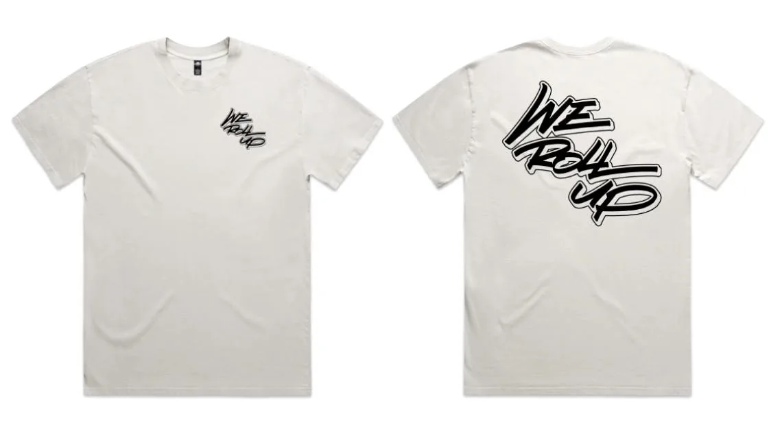 We Roll Up Off-White T-Shirt (S)
