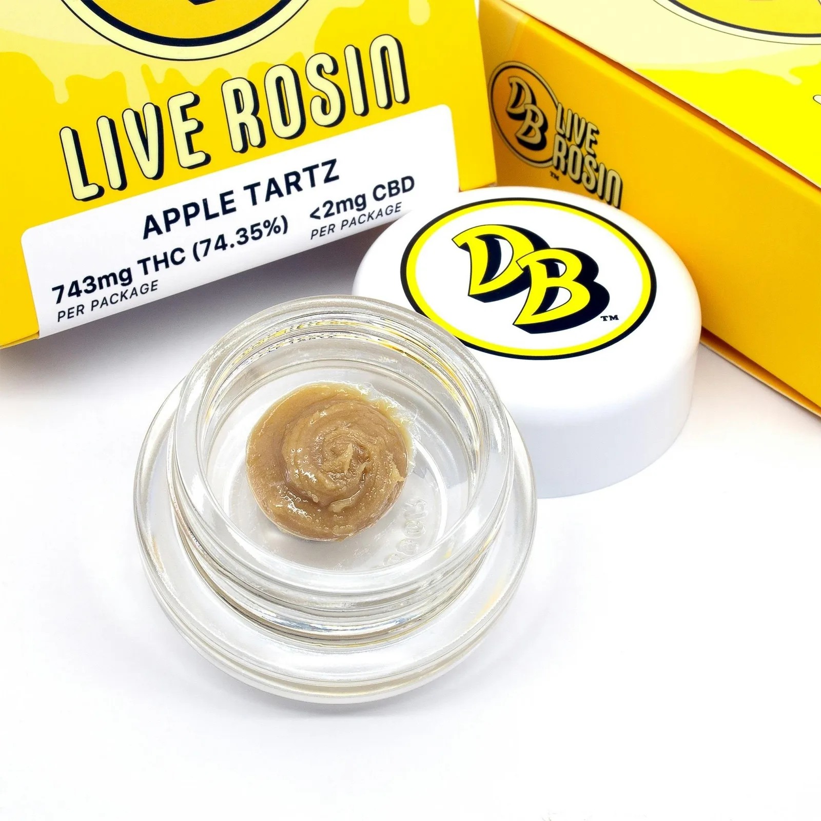 Double Bubble | Apple Tartz | Live Rosin | Hybrid | 1g