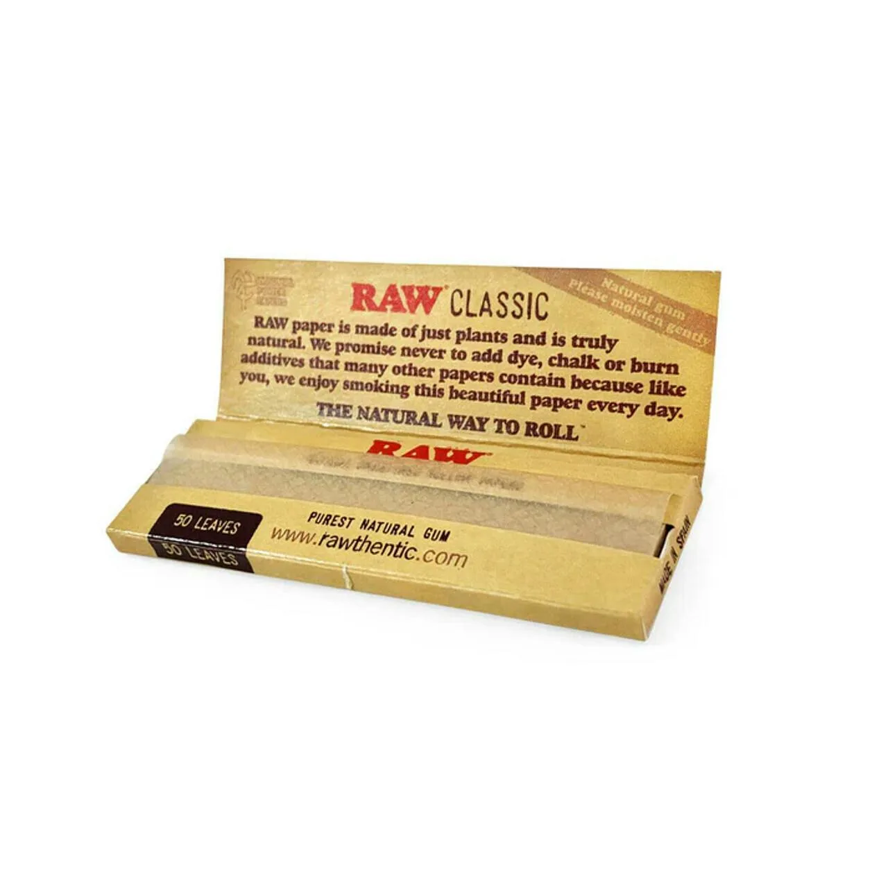 RAW - ROLLING PAPER 1 1/4 24CT