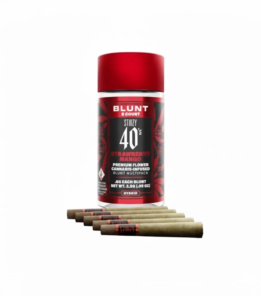 Stiiizy - Blunt - Multi Pack - Strawberry Mango - 2.5G - 5pk