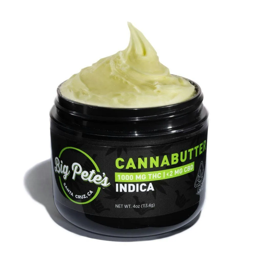Big Pete's Cannabutter Indica 1000mg