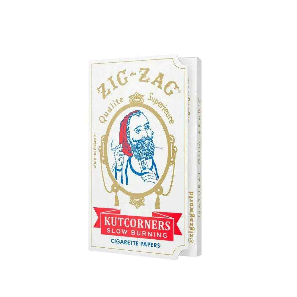 Zig Zag Kut Corners 1" "Slow Burning" Rolling Papers