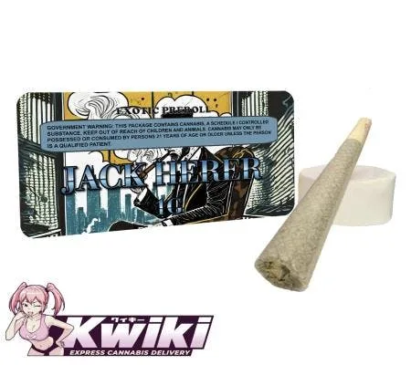 EXOTIC PREROLL 1G - JACK HERER (S)