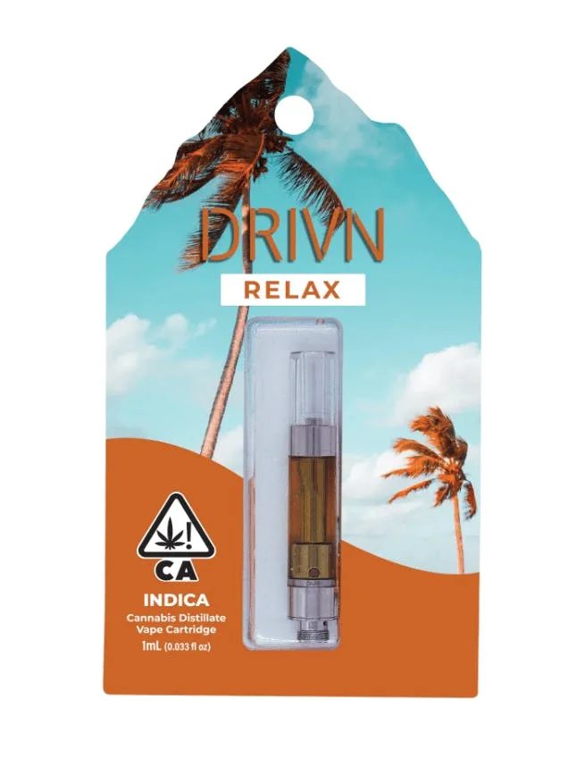 DRIVN - Relax - 1g Cartridge - 1g Cart - Hybrid