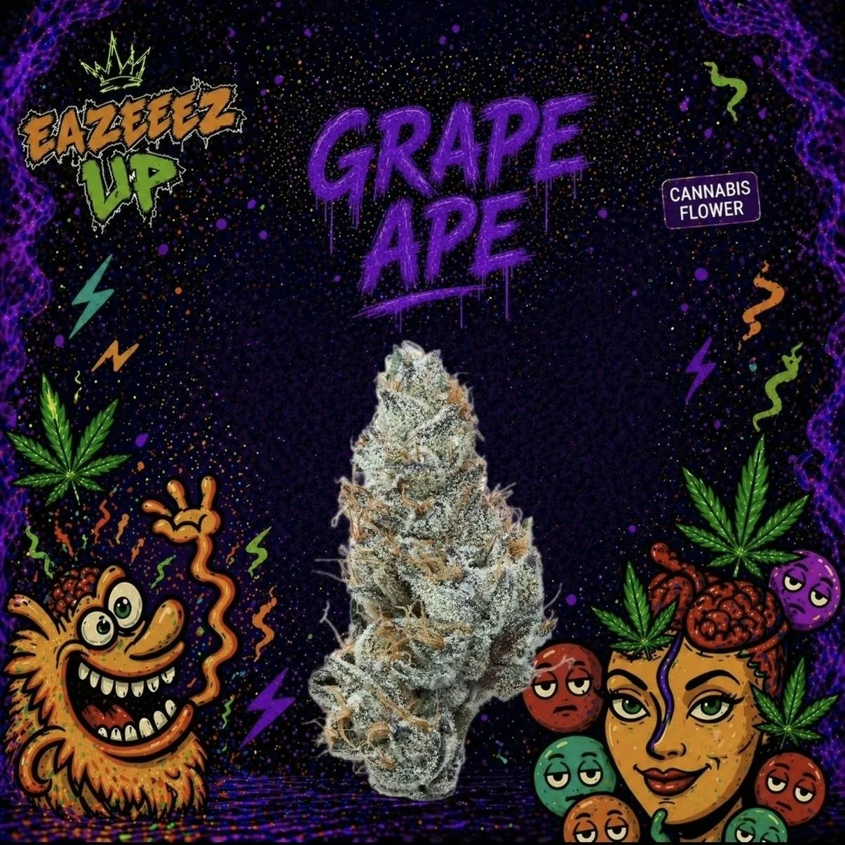 Grape Ape - TOP Topshelf - (28g-1oz) - Hybrid