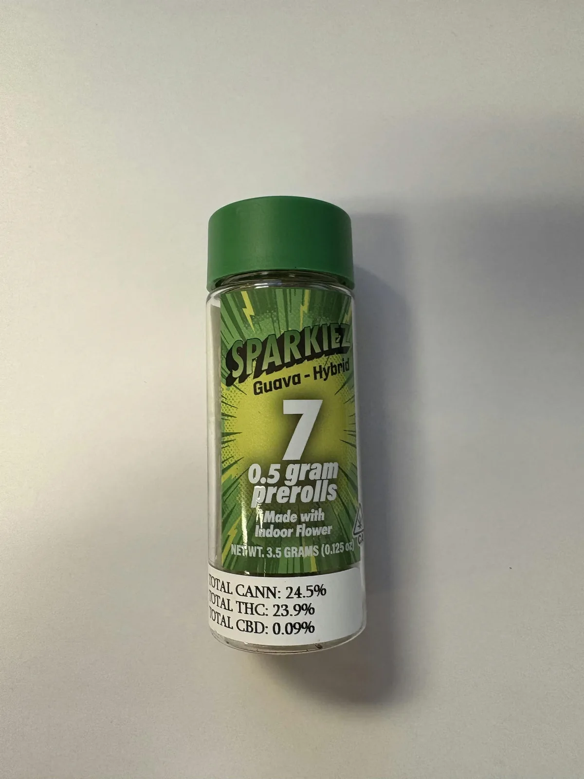 Sparkiez-Guava 7 prerolls