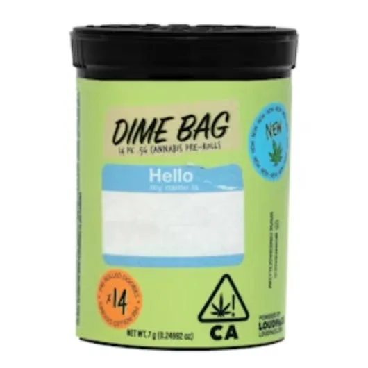 Dime Bag - Pre-roll 14pk Canal St. RNTZ - 7 g