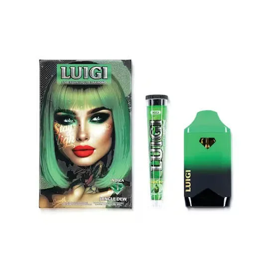 Luigi V7 - Toxic Dream Fizz - 1 Gram AIO and Preroll Combo Pack - Hybrid