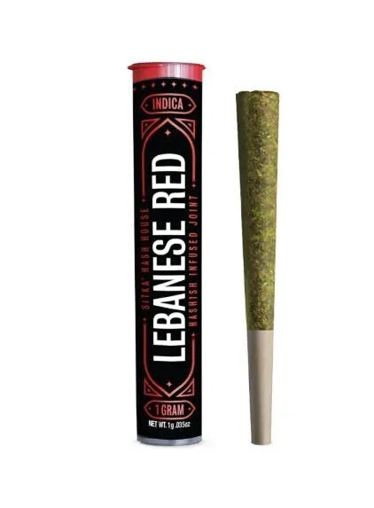 Sitka- Lebanese Red Infused Preroll 1g.
