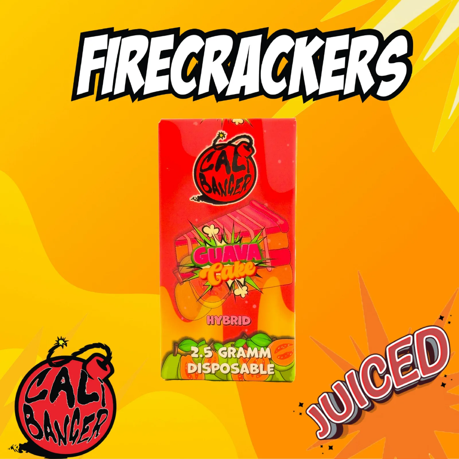 Juiced Guava Cake 2.5 G Disposable Vape