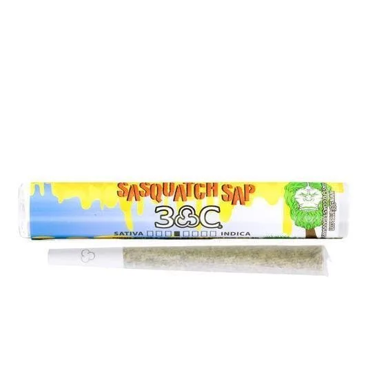 3C | Sasquatch Sap Preroll - 1g