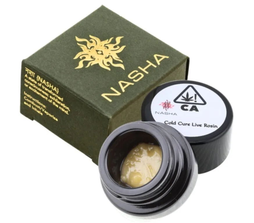 Nasha Cold Cure Live Rosin - Sour Peach 1g
