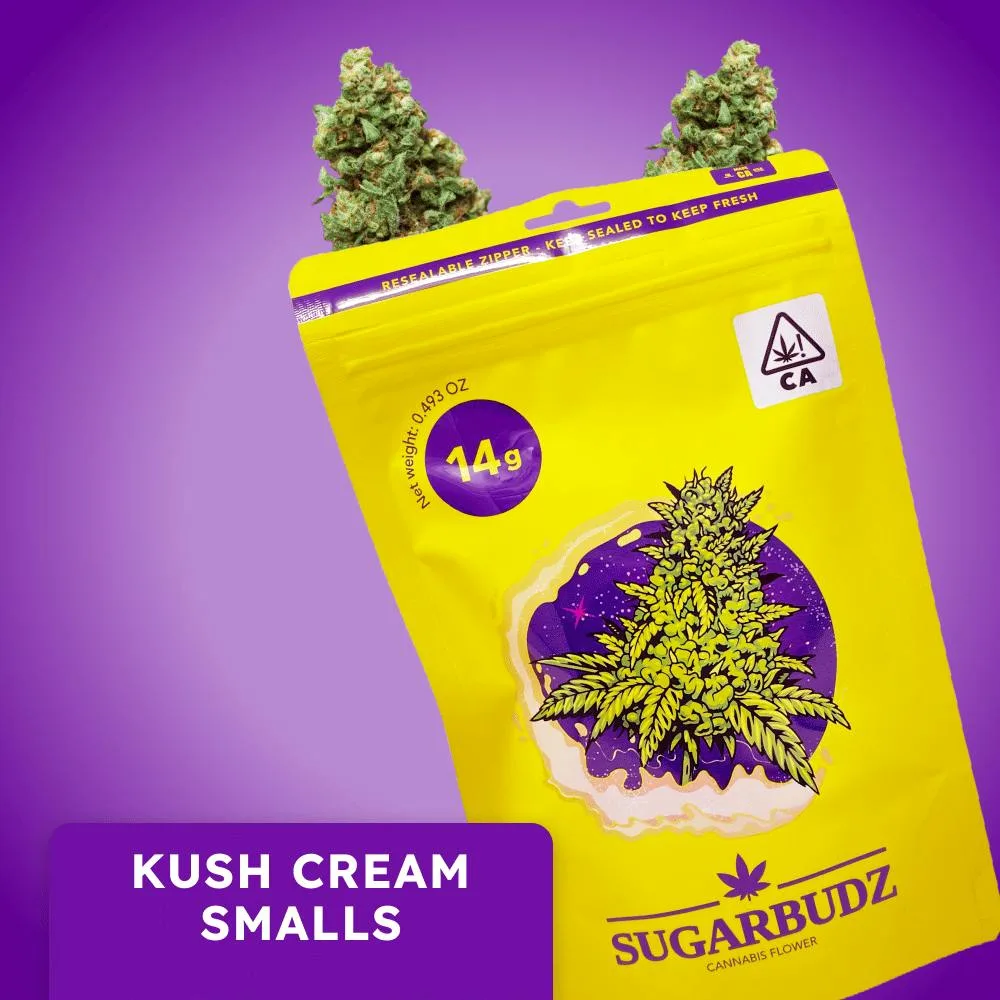 Sugarbudz - SB 14g KUSH CREAM SMALLS - smalls
