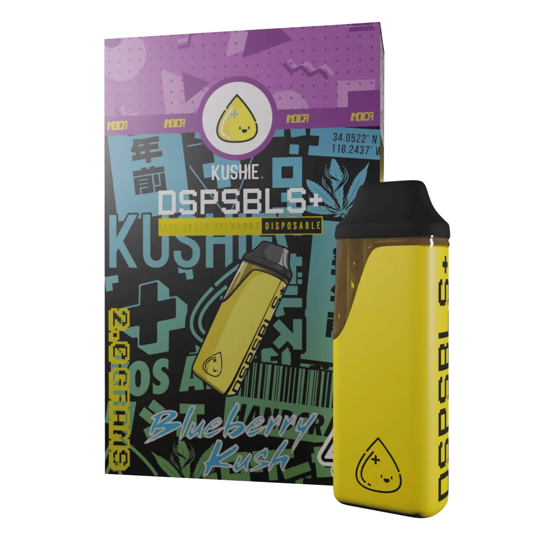 Blueberry Kush (Indica) DSPSBLS+ Pocket Live Resin Diamonds All In One