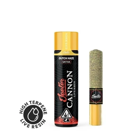 Jeeter | Haze Mist | Live Resin Cannon | Infused Joint | 1.3g