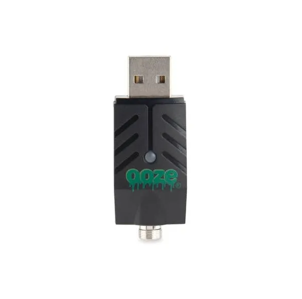 OOZE Bolt USB Single Black Charger