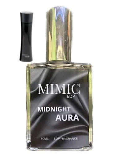 Midnight Aura Cologne - Inspired by Armani Black Code 60ml
