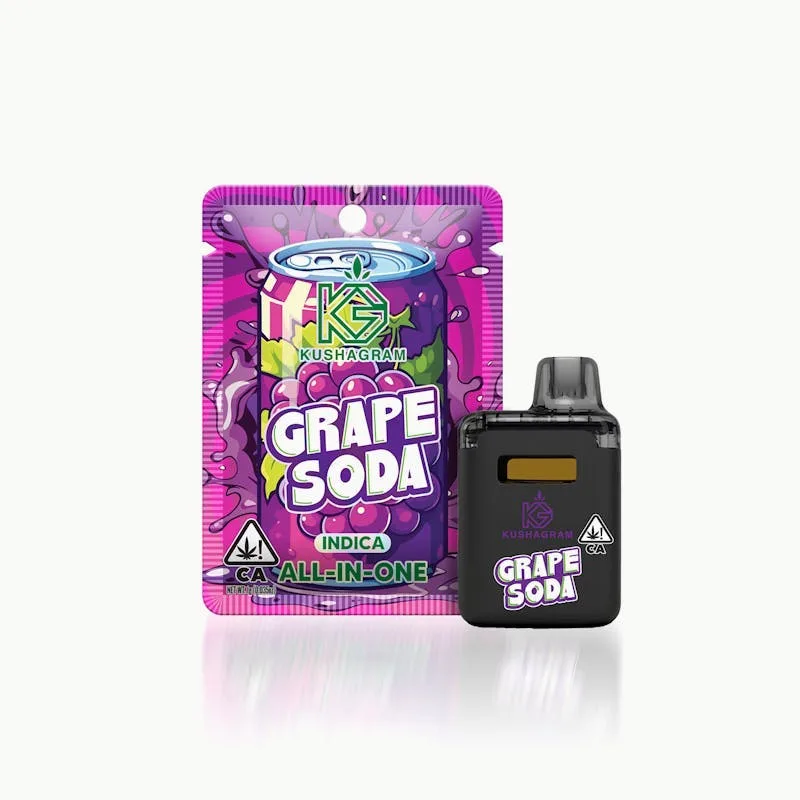 Grape Soda AIO Vape 1g