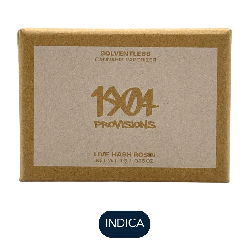 1904 - Live Hash Rosin - Garlic Butter - RTU - 1.0g