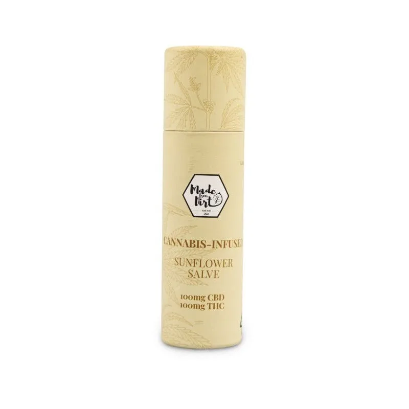 Made From Dirt: Sunflower Salve 100mg CBD