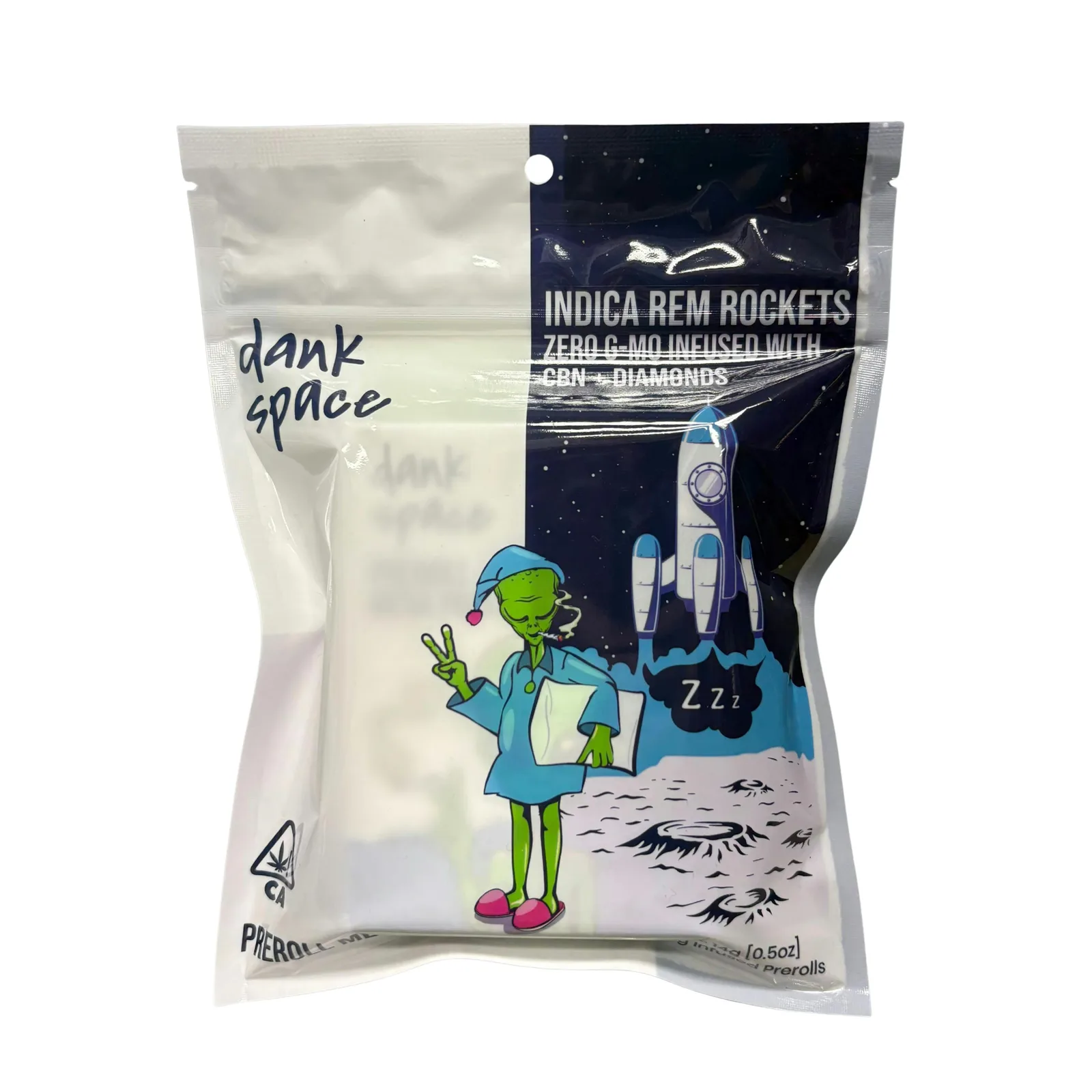 DANK SPACE: REM ROCKETS CBN INFUSED 14G PREROLL 28 PACK