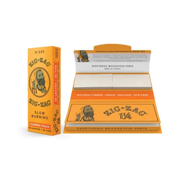Zig Zag Combo Pack 1 1/4 Papers & Tips