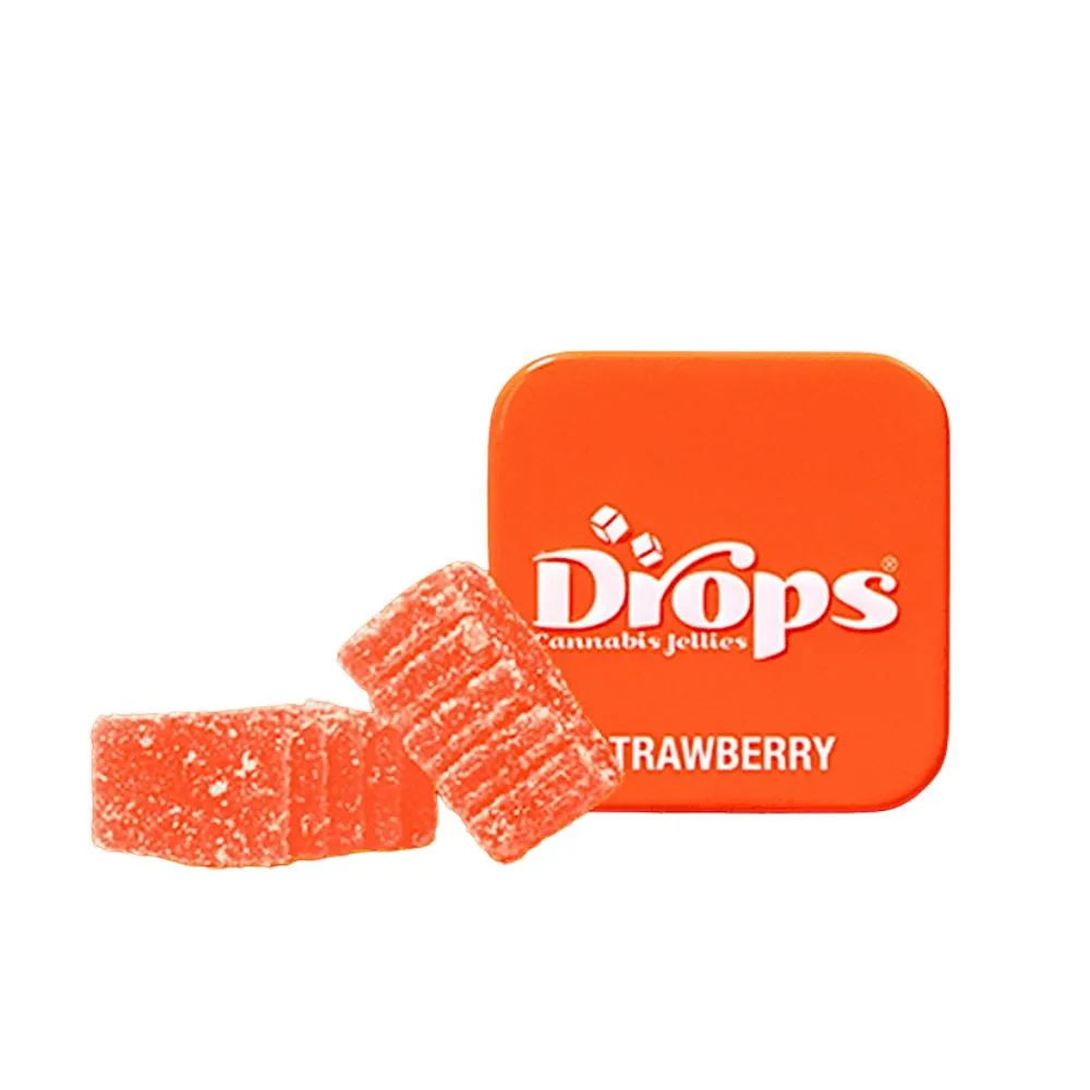 DROPS - STRAWBERRY 2PK GUMMIES - 100MG