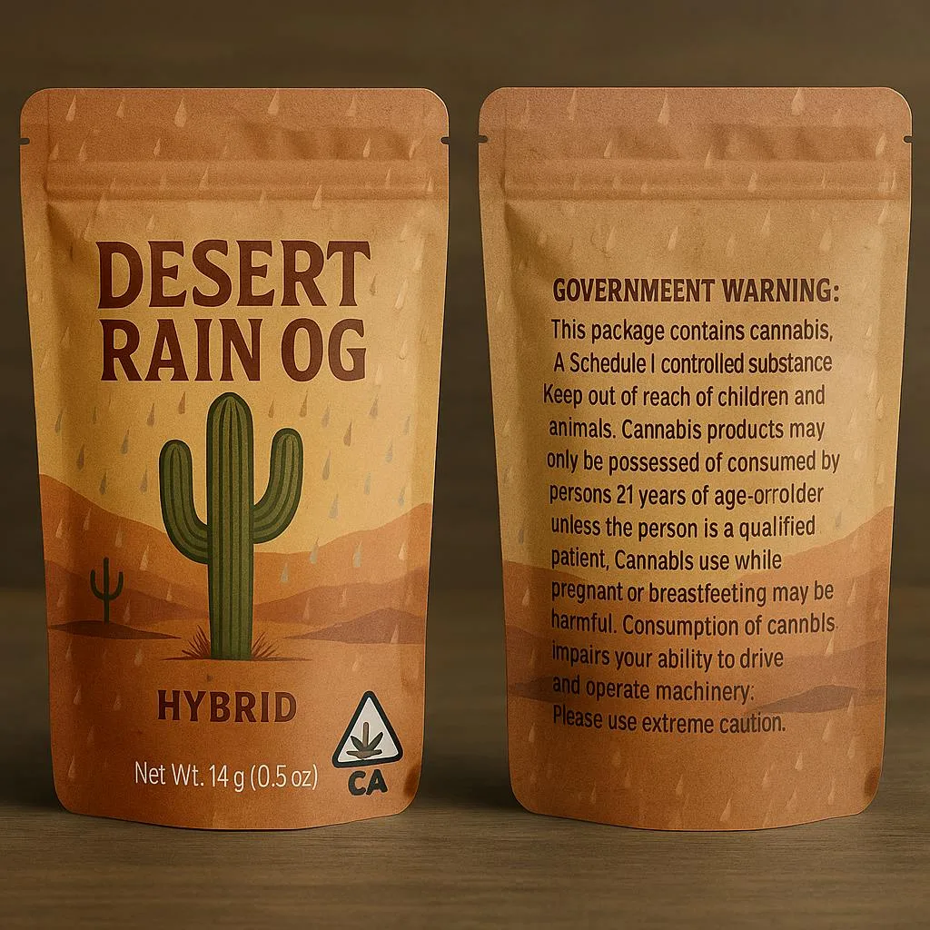 Desert Rain OG 14g Indoor Flower - Hybrid - 22%