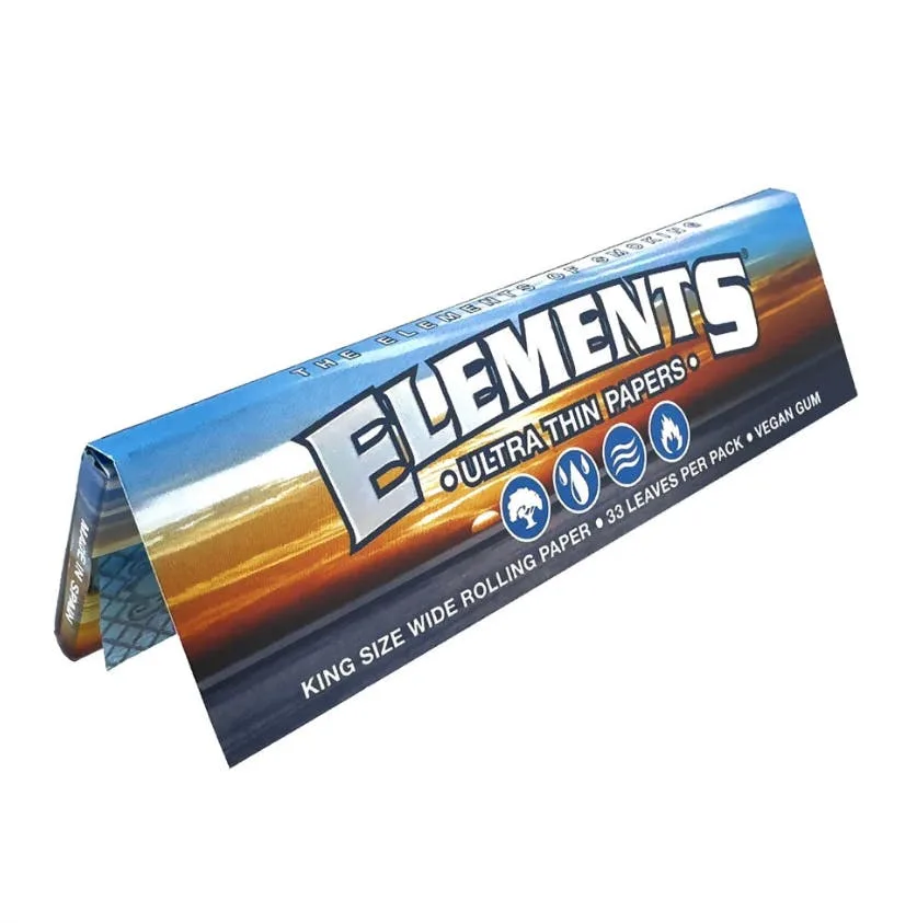 ELEMENTS King Size [WIDE - CLASSIC] Rolling Papers