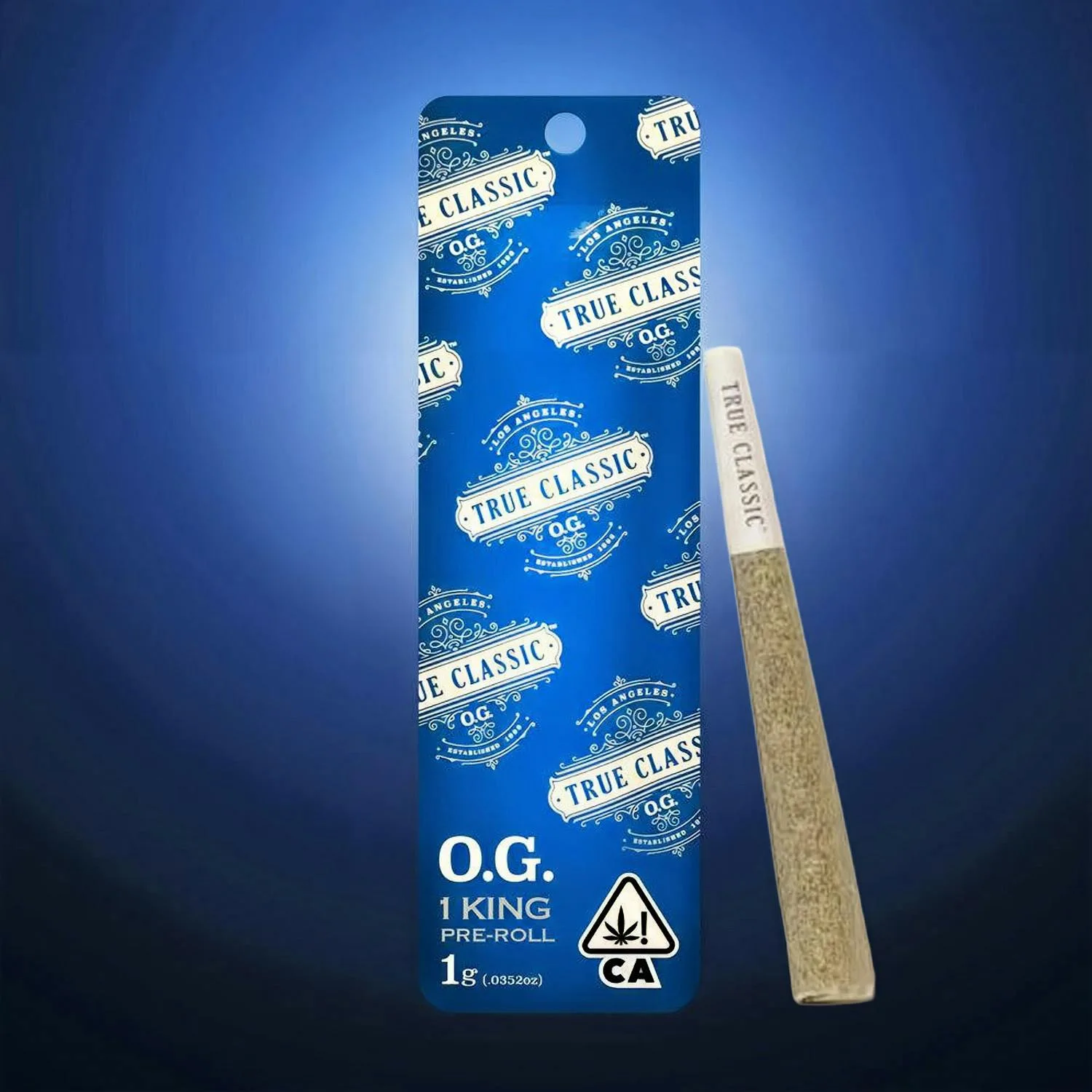 TRUE CLASSIC- TRUE OG PREROLL- 1G