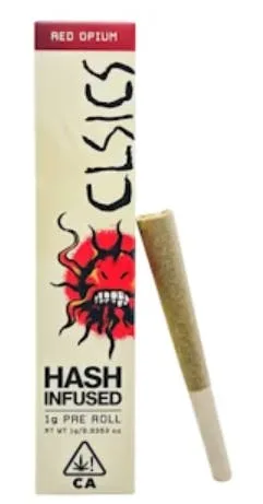 CLSICS - RED OPIUM (1G) HASH PREROLL [I]