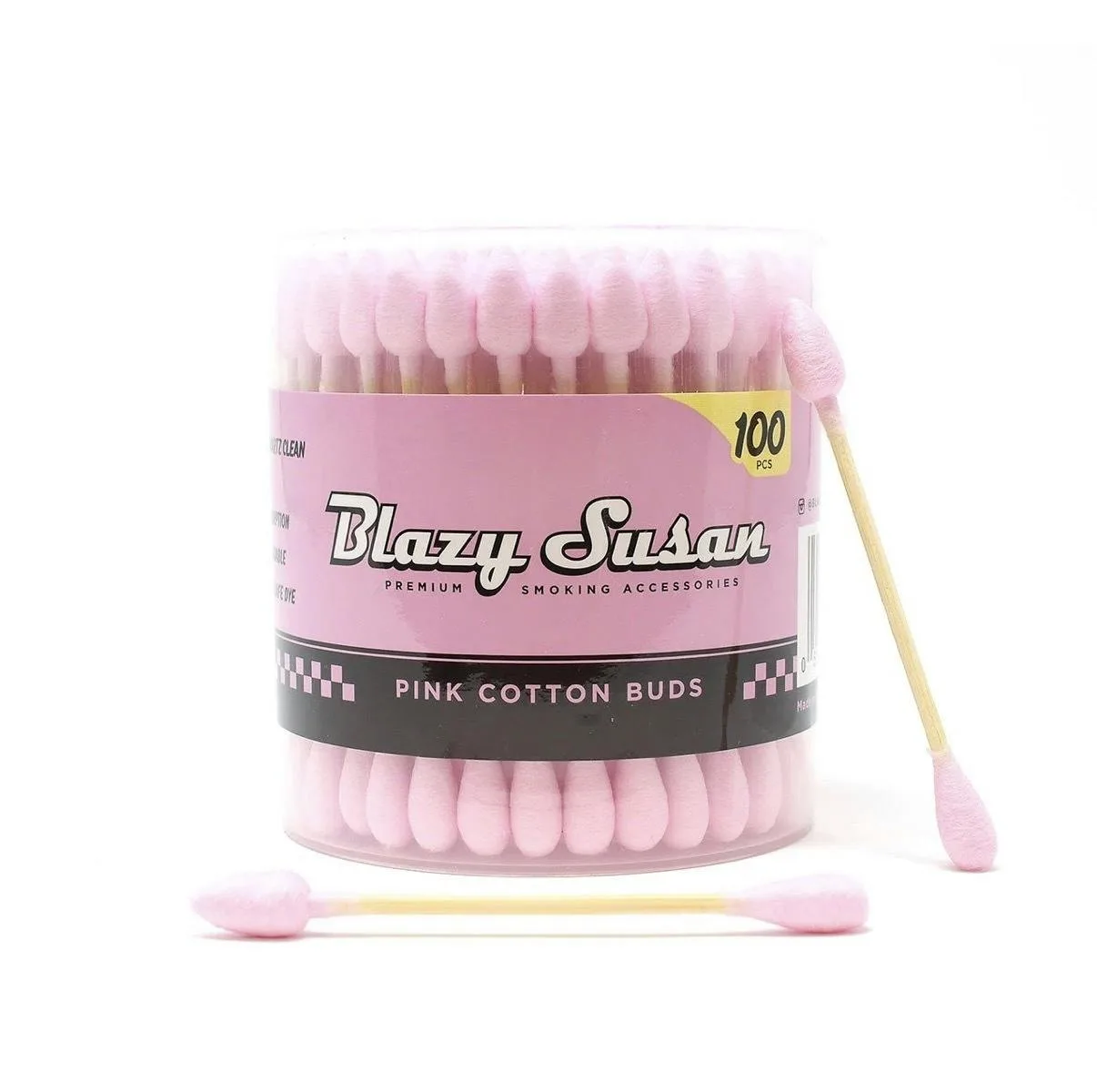 Pink Cotton Bong Cleaner