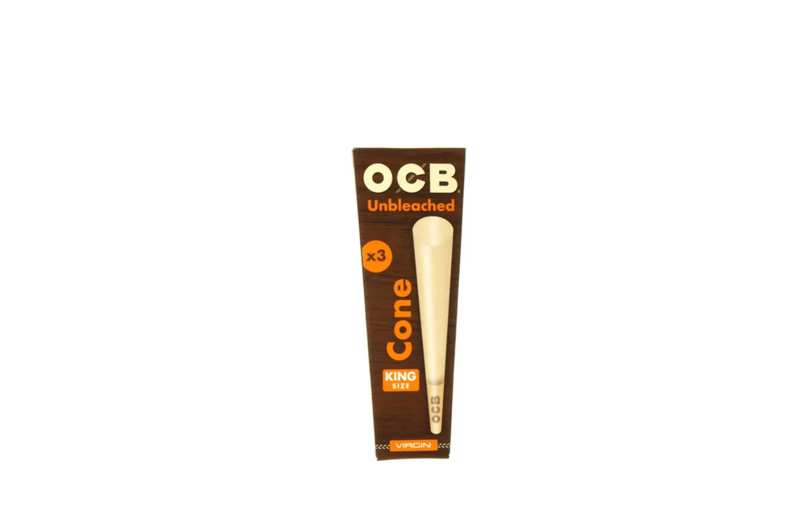 OCB Unbleached Cone x3 King Size