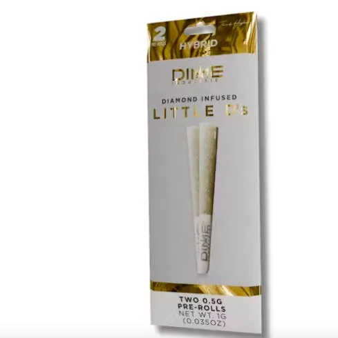 Dime Industries Animal Sherb Mintz Little D's Hybrid Pre-Rolls 2-Pack (1g)