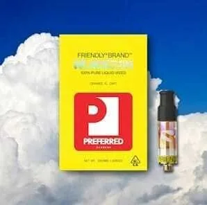 Friendly x Preferred Gardens - Red Paint - Nucleus Nu-Resin Cart - 1g