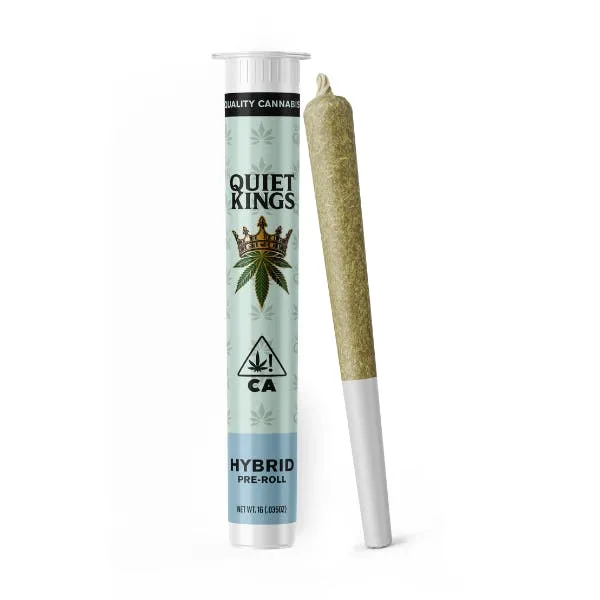QUIET KINGS-PREROLL-MIXED LIGHT-PURPLE MILK-1G