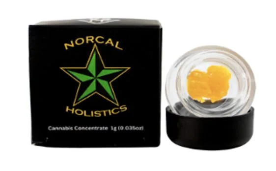 NorCal Holistics | 1g Live Resin Badder - Super Lemon Haze